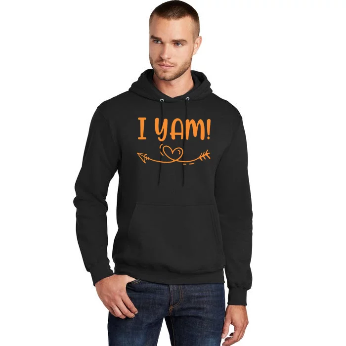 Thanksgiving Matching Couple SheS My Sweet Potato I Yam Set Tall Hoodie