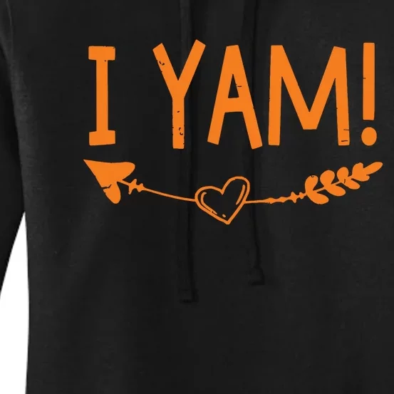 Thanksgiving Matching Couple SheS My Sweet Potato I Yam Women's Pullover Hoodie