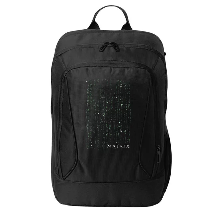 The Matrix Classic Coding Drop Poster City Backpack