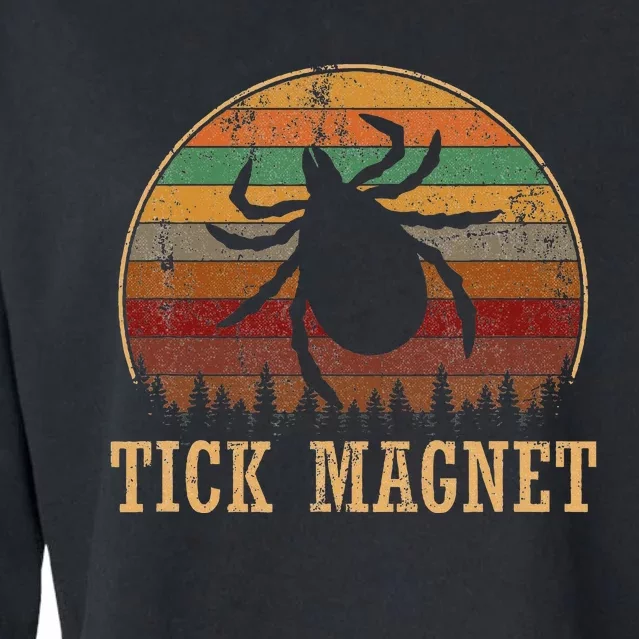 Tick Magnet Camping Tick Magnet Cropped Pullover Crew