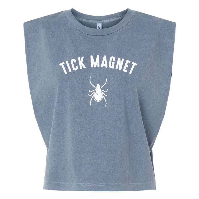 tick magnet Camping Tick Magnet Garment-Dyed Women's Muscle Tee