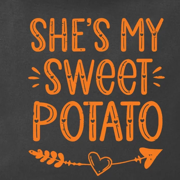 Thanksgiving Matching Couples SheS My Sweet Potato I Yam Zip Tote Bag