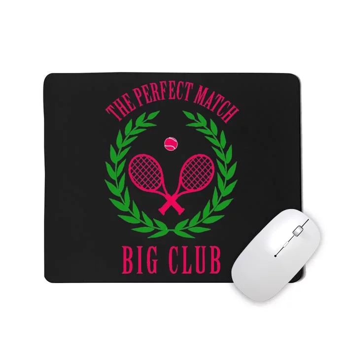 Tennis Match Club Little G Big Sorority Reveal Mousepad