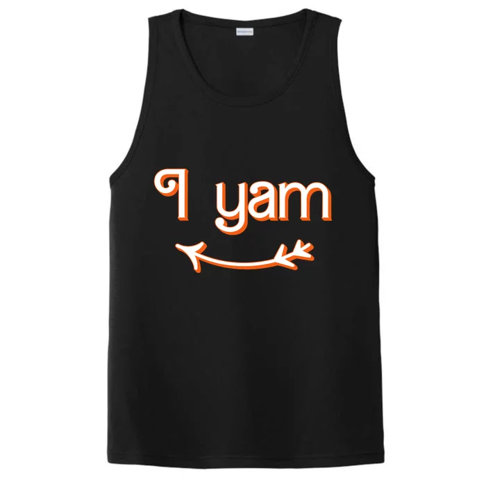 Thanksgiving Matching Couple Shes My Sweet Potato I Yam Set Performance Tank