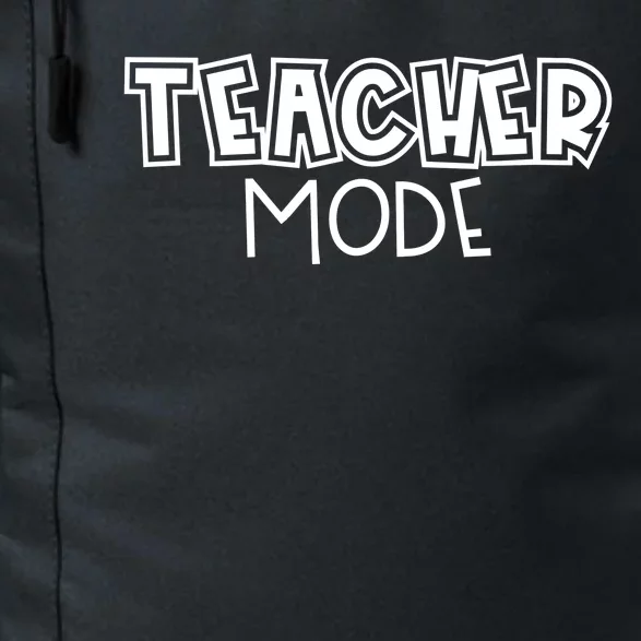 Teacher Mode Cute Back To School Daily Commute Backpack