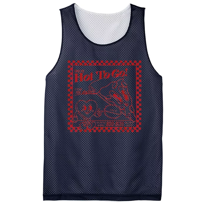 The Midwest Call Me Hot Pizza Hot To Go Gift Mesh Reversible Basketball Jersey Tank