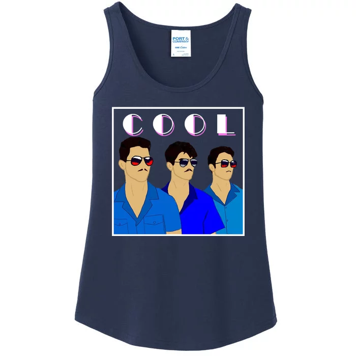 Three Migos Cool Mafia Gangster Ladies Essential Tank