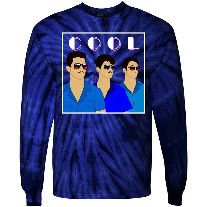 Three Migos Cool Mafia Gangster Tie-Dye Long Sleeve Shirt