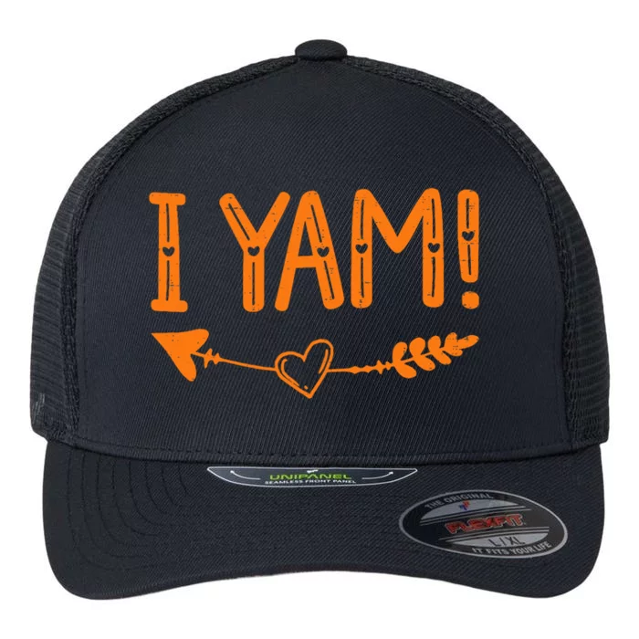 Thanksgiving Matching Couples SheS My Sweet Potato I Yam Flexfit Unipanel Trucker Cap