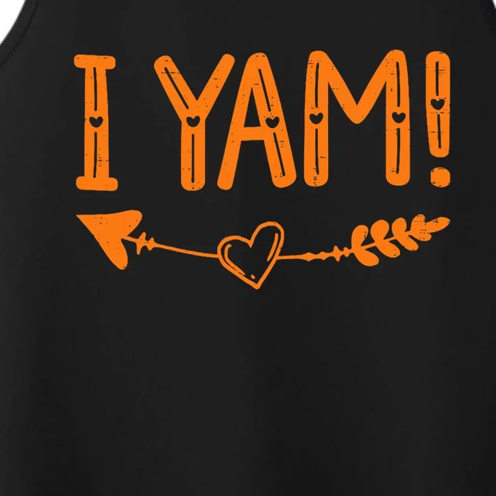 Thanksgiving Matching Couples SheS My Sweet Potato I Yam Performance Tank