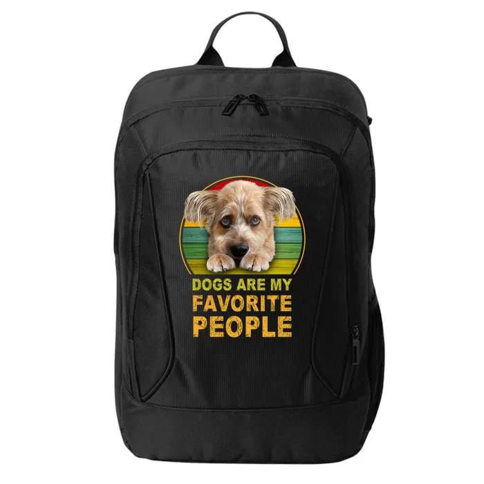 Terrier Mix Dogs Are My Favorite People Great Gift Great Gift City Backpack