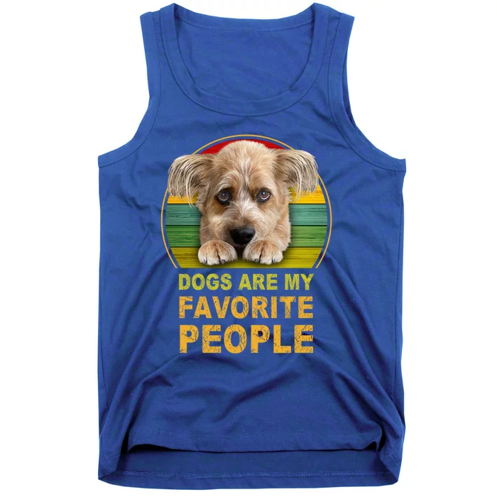 Terrier Mix Dogs Are My Favorite People Great Gift Great Gift Tank Top