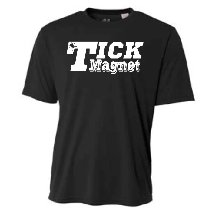 Tick Magnet Design Check Me For Ticks Suck Lyme Disease Gift Cooling Performance Crew T-Shirt