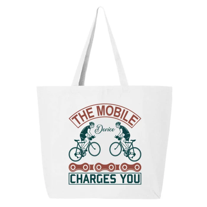 The Mobile Device Charges You 25L Jumbo Tote