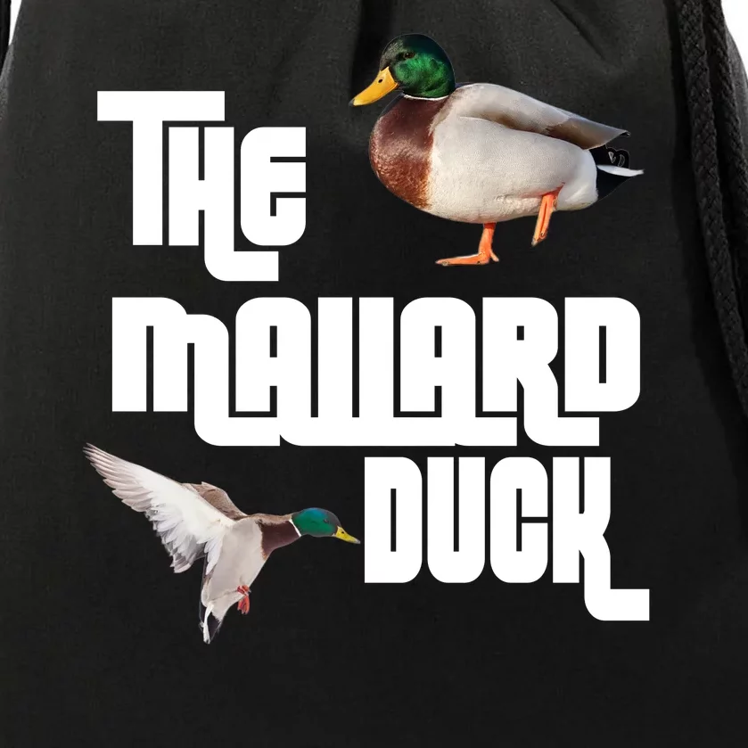 The Mallard Duck Drawstring Bag