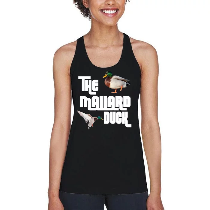 The Mallard Duck Women's Racerback Tank