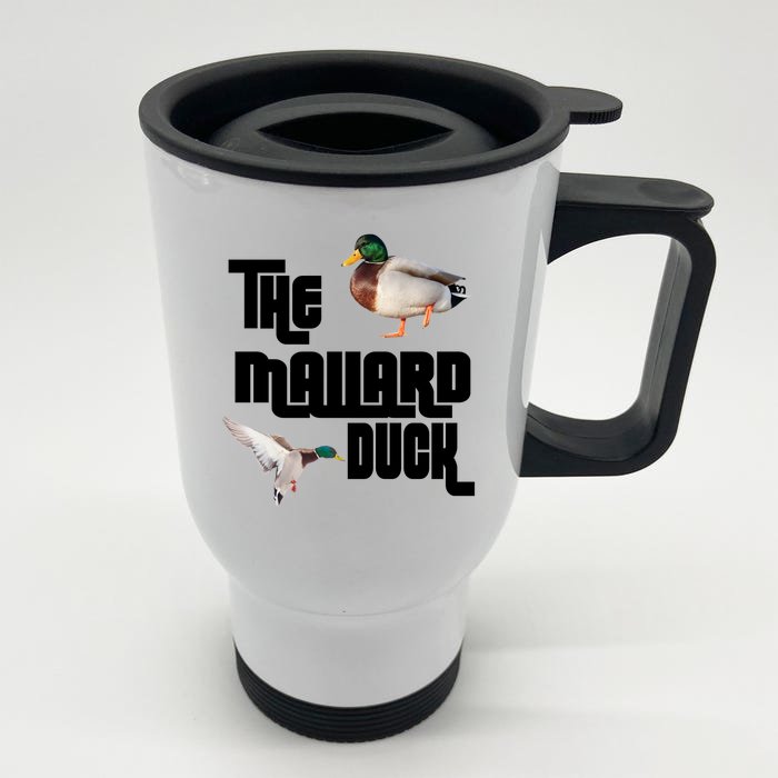 The Mallard Duck Front & Back Stainless Steel Travel Mug