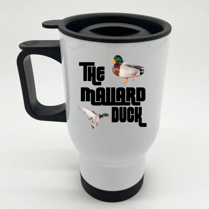 The Mallard Duck Front & Back Stainless Steel Travel Mug