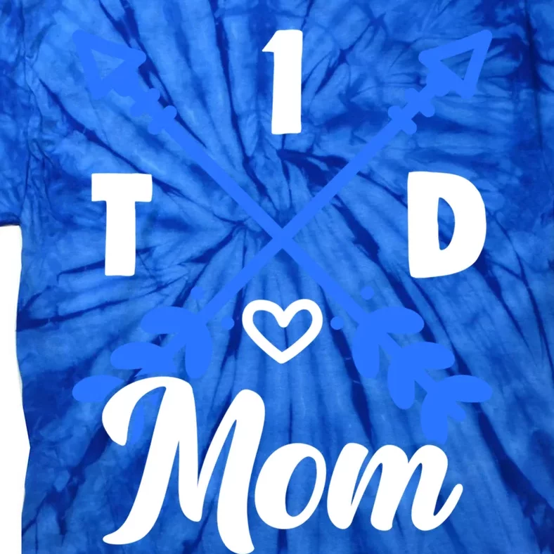 T1d Mom Diabetes Warrior Diabetic Diabetes Awareness Gift Tie-Dye T-Shirt