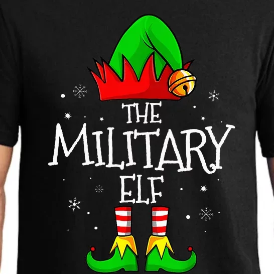 The Military Elf Group Matching Family Christmas Pajama Set