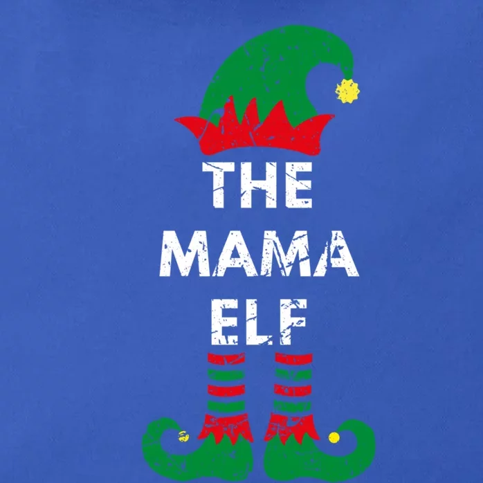 The Mama Elf Santa Christmas Elves Matching Family Gift Zip Tote Bag