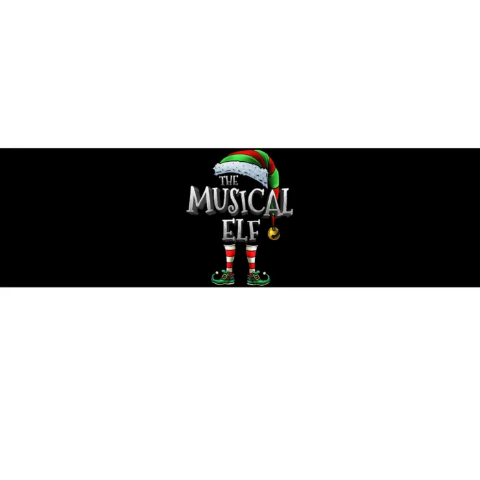 The Musical Elf  Matching Family Musical Xmas Bumper Sticker