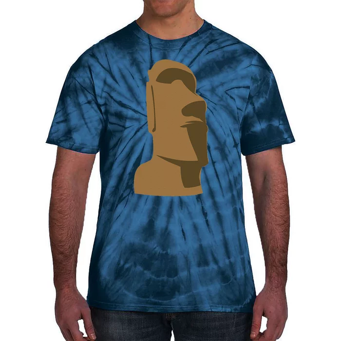 Tiki Moai Easter Island Hawaiian Luau Gift Tie-Dye T-Shirt