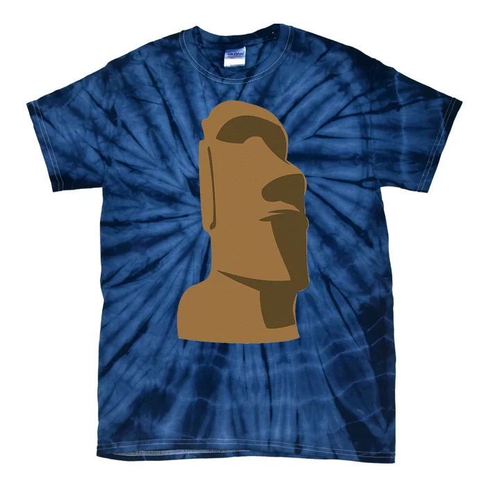 Tiki Moai Easter Island Hawaiian Luau Gift Tie-Dye T-Shirt