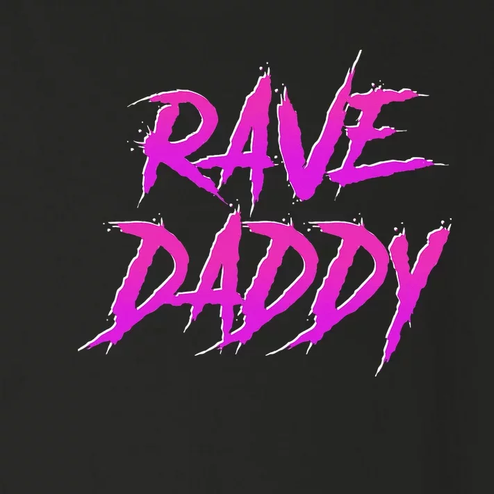 Techno Music Edm Party Raver Festival Rave Daddy Toddler Long Sleeve Shirt