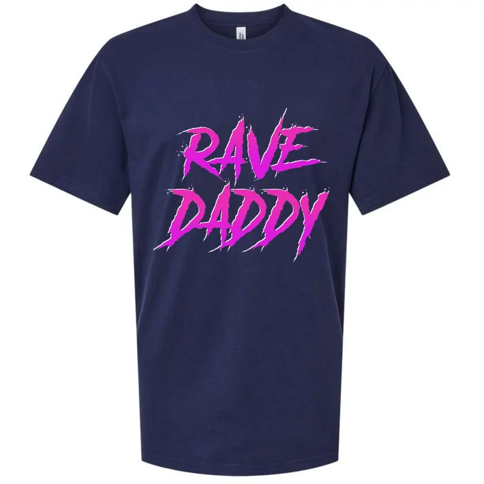 Techno Music Edm Party Raver Festival Rave Daddy Sueded Cloud Jersey T-Shirt