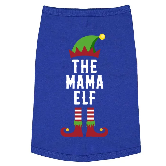 The Mama Elf Christmas Funny Gift For Mom Mum Or Mother Cute Gift Doggie Tank