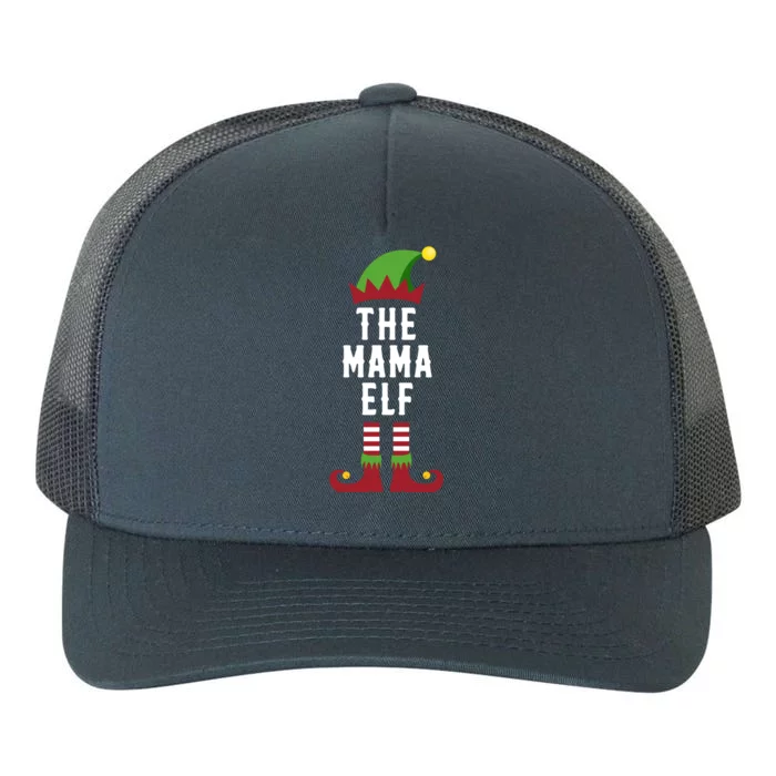 The Mama Elf Christmas Funny Gift For Mom Mum Or Mother Cute Gift Yupoong Adult 5-Panel Trucker Hat