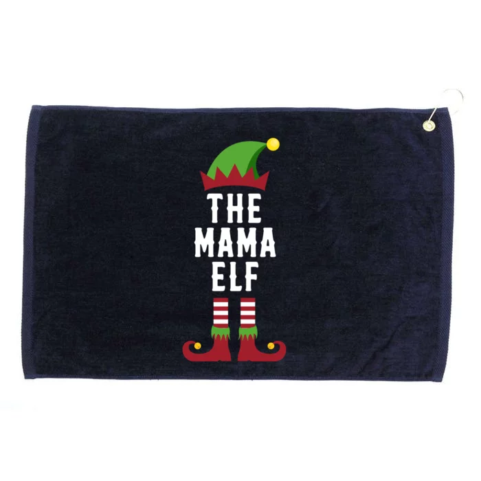 The Mama Elf Christmas Funny Gift For Mom Mum Or Mother Cute Gift Grommeted Golf Towel