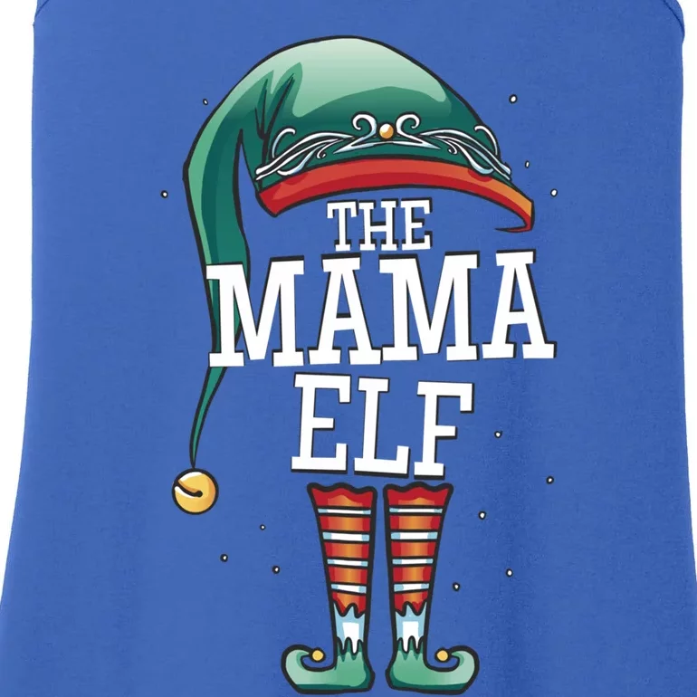 The Mama Elf Christmas Outfit For Mum Elf And Mother Great Gift Ladies Essential Tank