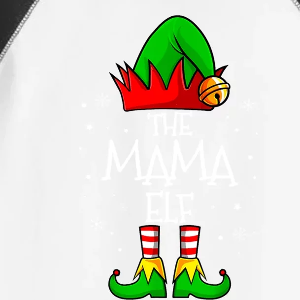 The Mama Elf Group Matching Family Christmas Mom Cool Gift Toddler Fine Jersey T-Shirt