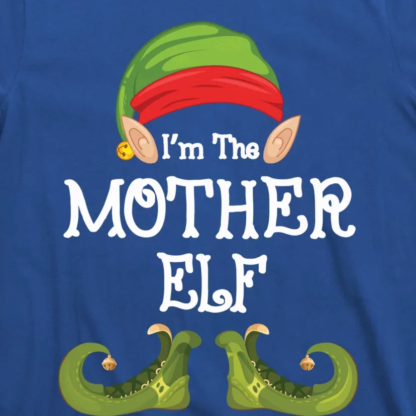 The Mother Elf Funny Matching Family Christmas Party Pajama Cute Gift T-Shirt