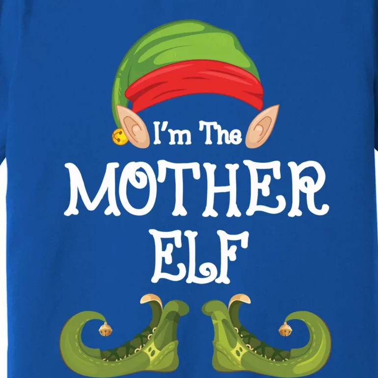 The Mother Elf Funny Matching Family Christmas Party Pajama Cute Gift Premium T-Shirt