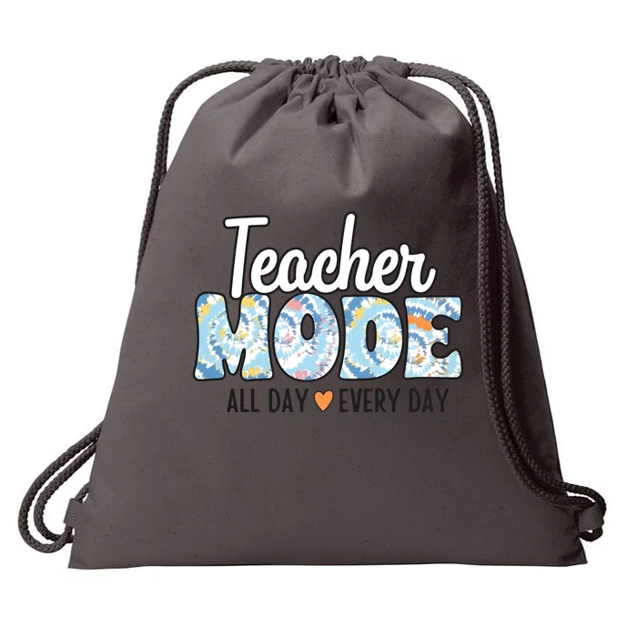 Teacher Mode Everyday Drawstring Bag