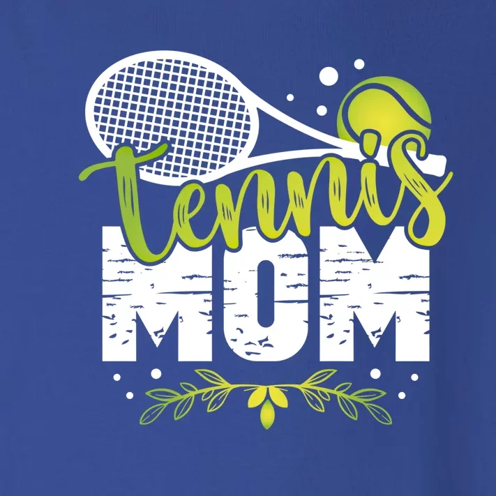 Tennis Mom For A Tennis Player Tennis Gift Toddler Long Sleeve Shirt