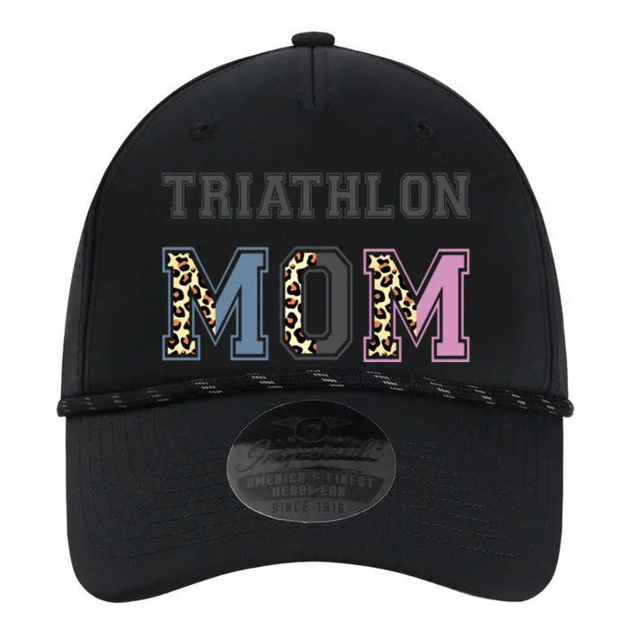 Triathlon Mom Funny Triathlete Swimming Cycling Running Meaningful Gift Performance The Dyno Cap