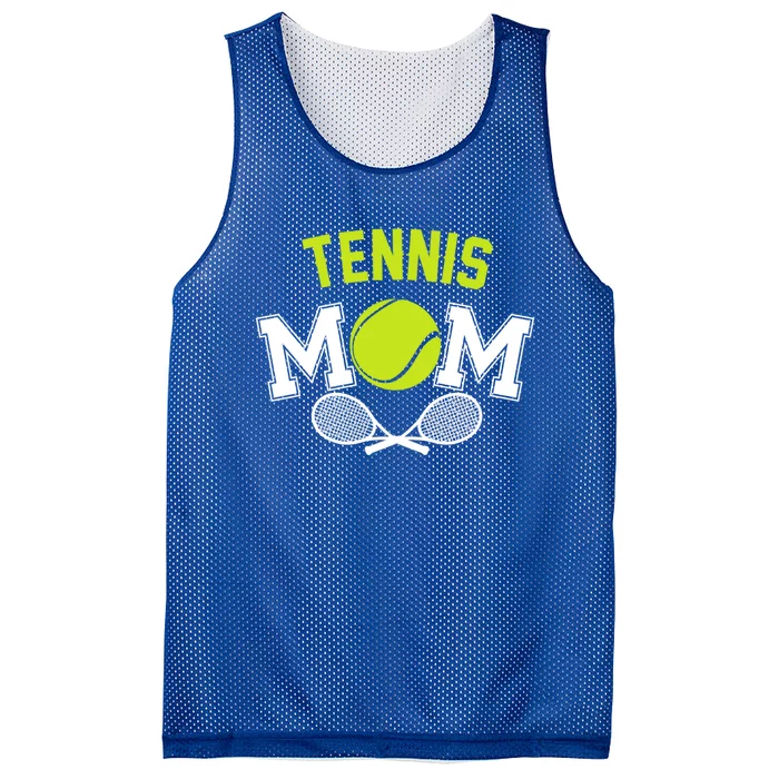 Tennis Mom Funny Tennis Player For MotherS Day Cool Gift Mesh Reversible Basketball Jersey Tank