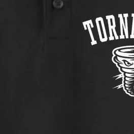 Tornadoes Mascot For Teams Players And Fans Dry Zone Grid Performance Polo