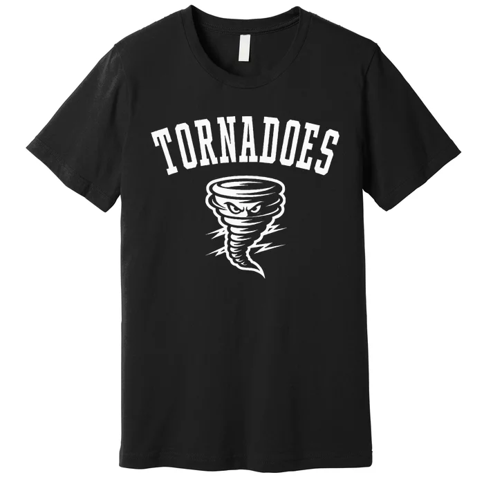 Tornadoes Mascot For Teams Players And Fans Premium T-Shirt