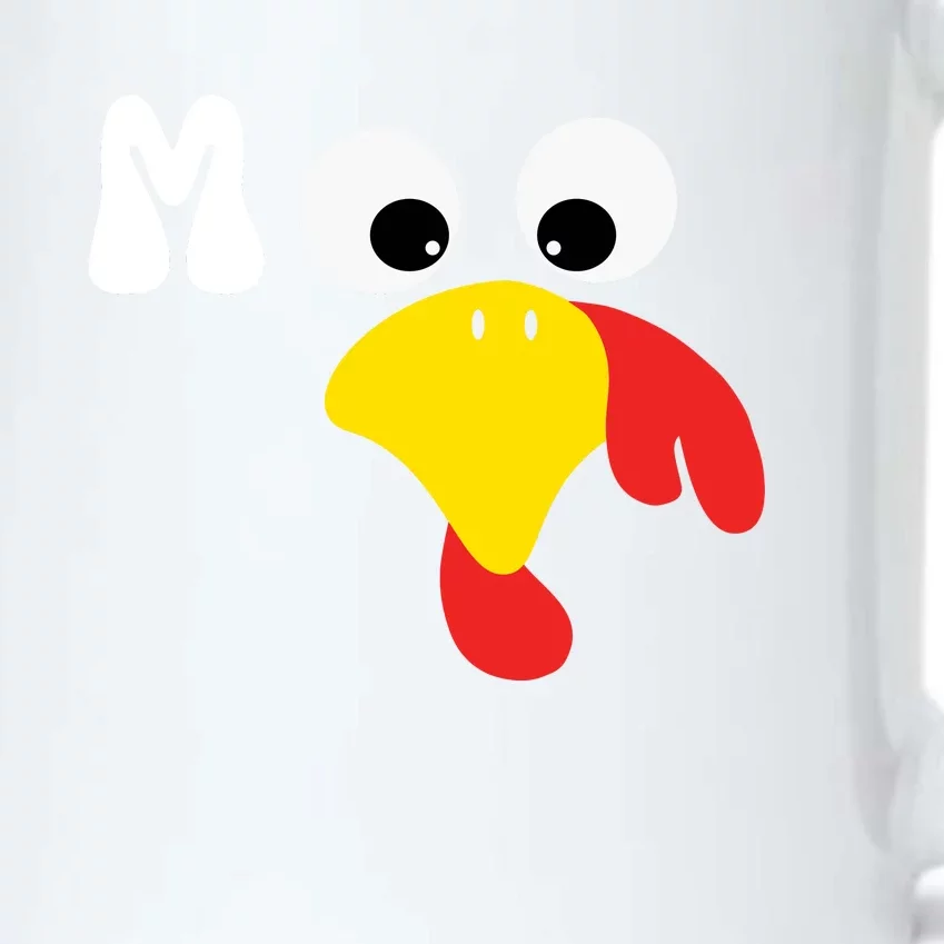 Turkey Moo Funny Thanksgiving IM A Cow Black Color Changing Mug