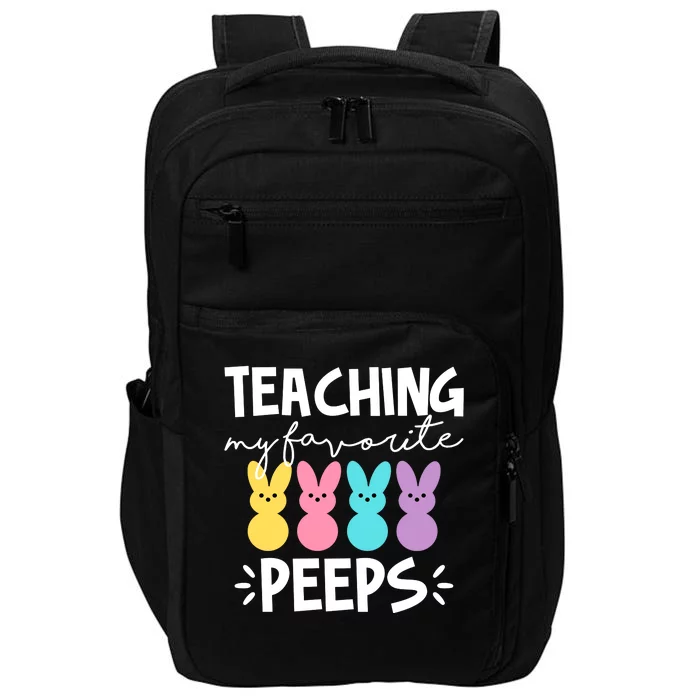 Teaching My Favorite Peeps Easter Teacher Cute Impact Tech Backpack