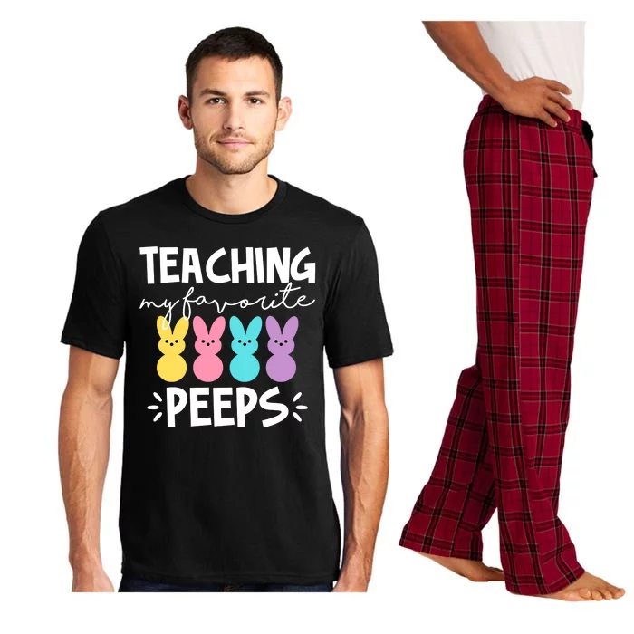 Teaching My Favorite Peeps Easter Teacher Cute Pajama Set