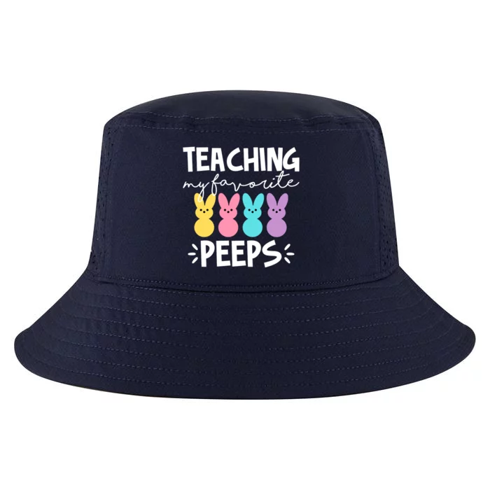 Teaching My Favorite Peeps Easter Teacher Cute Cool Comfort Performance Bucket Hat