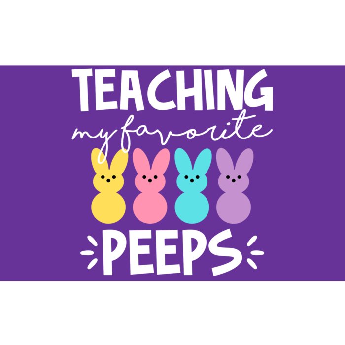 Teaching My Favorite Peeps Easter Teacher Cute Bumper Sticker