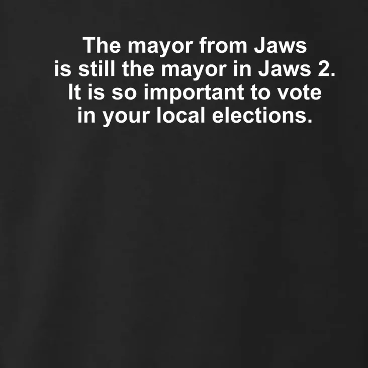 The Mayor From Jaws Is Still The Mayor In Jaws 2 Toddler Hoodie