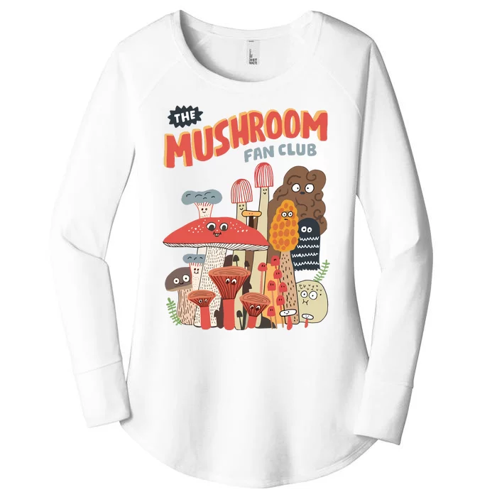 The Mushroom Fan Club Magic Mushroom Women's Perfect Tri Tunic Long Sleeve Shirt